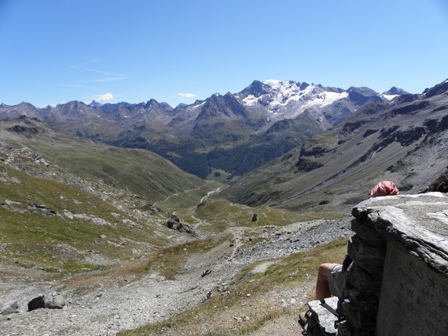 Panorama dal Col du Mont
